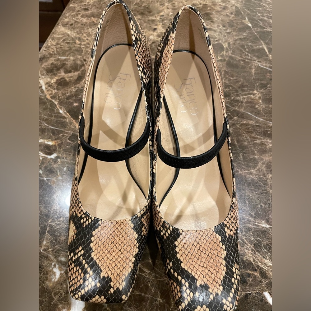 Faux Snake Halo Mary Jane